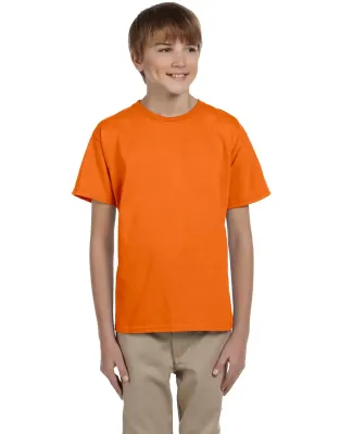 3931B Fruit of the Loom Youth 5.6 oz. Heavy Cotton Tennessee Orange