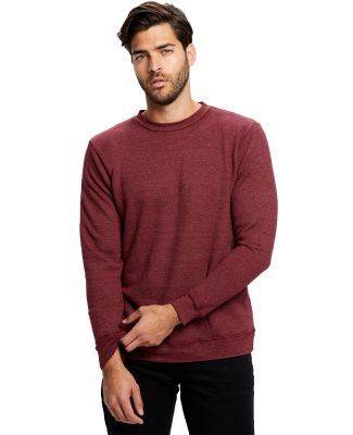 US Blanks US2211G Unisex 6.5 oz. Heavyweight Loop  in Tri burgundy