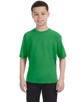 Anvil 990B Combed Ring Spun Cotton Fashion Youth T in Green apple