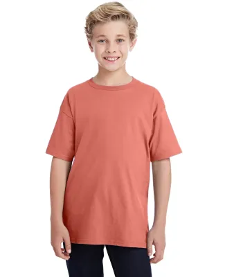 Anvil 990B Combed Ring Spun Cotton Fashion Youth T in Terracotta