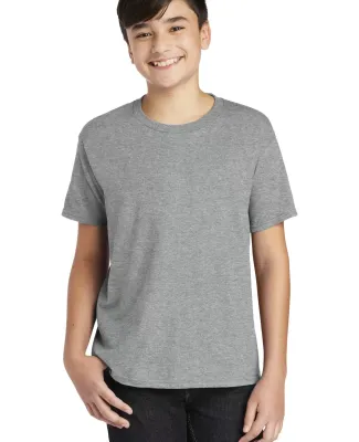 Anvil 990B Combed Ring Spun Cotton Fashion Youth T in Heather grey