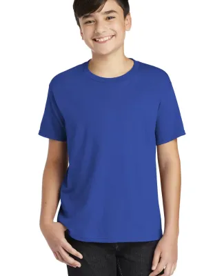 Anvil 990B Combed Ring Spun Cotton Fashion Youth T in Royal blue