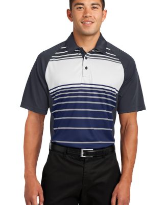 Sport Tek ST600 Sport-Tek Dry Zone Sublimated Stri in True navy