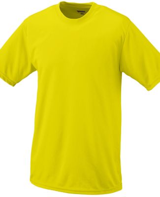 Augusta 790 Mens Wicking T-Shirt in Power yellow