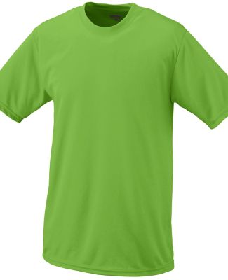 Augusta 790 Mens Wicking T-Shirt in Lime
