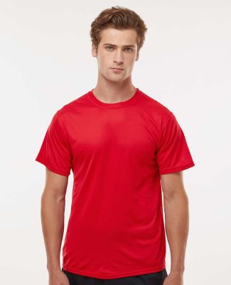 Augusta 790 Mens Wicking T-Shirt in Scarlet