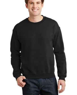 Gildan 18000 Sweatshirt Heavy Blend 50/50 Fleece C in Black
