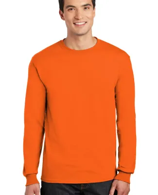 Gildan 8400 5.6 oz. Ultra Blend 50/50 Long-Sleeve  in S orange