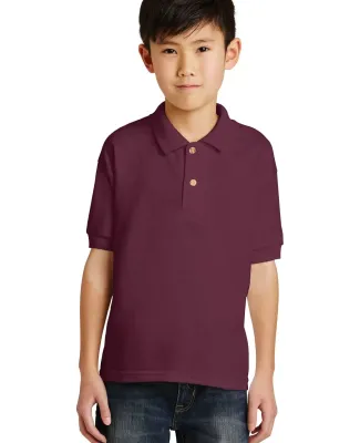 8800B Gildan Youth 5.6 oz. Ultra Blend® 50/50 Jer in Maroon