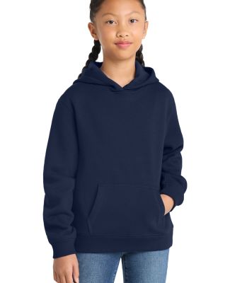 Sport Tek YST254 Sport-Tek Youth Pullover Hooded S in True navy