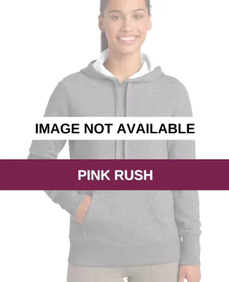 Sport Tek LST254 Sport-Tek Ladies Pullover Hooded  Pink Rush