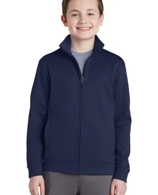 Sport Tek YST241 Sport-Tek Youth Sport-Wick Fleece Navy