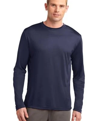 Sport Tek TST350LS Sport-Tek Tall Long Sleeve Posi in True navy