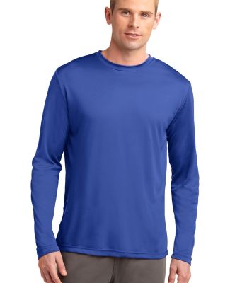 Sport Tek TST350LS Sport-Tek Tall Long Sleeve Posi in True royal