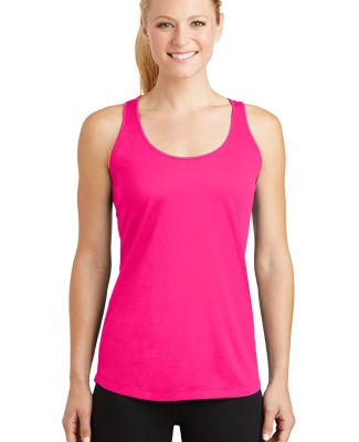 Sport Tek LST356 Tank in Neon pink