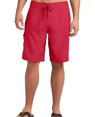 District DT1020 CLOSEOUT  Young Mens Boardshort Red