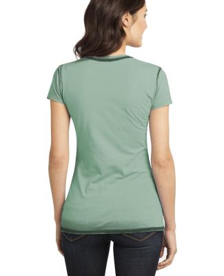 District DT2202 CLOSEOUT  - Juniors Faded Rounded  Forest Green