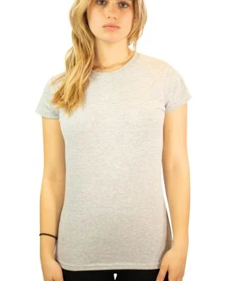 64000L Gildan Ladies 4.5 oz. SoftStyle™ Ringspun in Rs sport grey