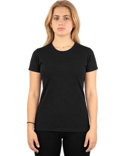 64000L Gildan Ladies 4.5 oz. SoftStyle™ Ringspun in Black