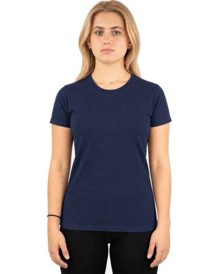 64000L Gildan Ladies 4.5 oz. SoftStyle™ Ringspun in Navy