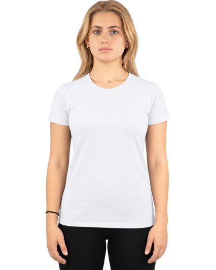 64000L Gildan Ladies 4.5 oz. SoftStyle™ Ringspun in White