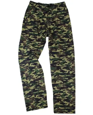Boxercraft Y20 Youth Flannel Pants with Pockets Green Camo