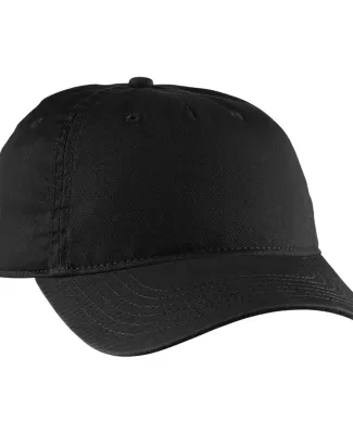 econscious EC7087 Twill 5-Panel Unstructured Hat in Black