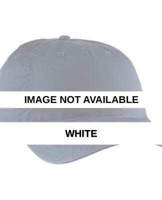 econscious EC7087 Twill 5-Panel Unstructured Hat WHITE