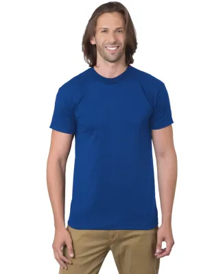 Bayside 1701 USA-Made 50/50 Short Sleeve T-Shirt in Royal blue