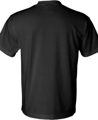 Bayside 1701 USA-Made 50/50 Short Sleeve T-Shirt in Black