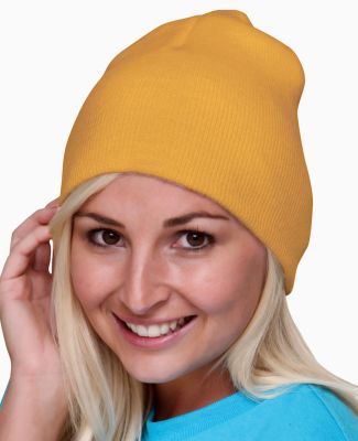 Bayside BA3810 Beanie in Gold