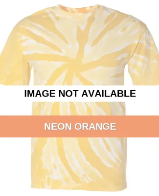 Dyenomite 200TT Tone-on-Tone Pinwheel Short Sleeve Neon Orange