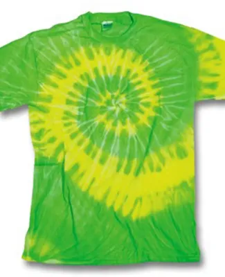 Dyenomite 200WA Wave Short Sleeve T-Shirt in Neon citrus