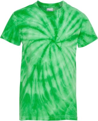 Dyenomite 20BCY Youth Cyclone Vat-Dyed Pinwheel Sh in Kelly