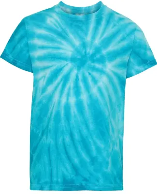 Dyenomite 20BCY Youth Cyclone Vat-Dyed Pinwheel Sh in Turquoise