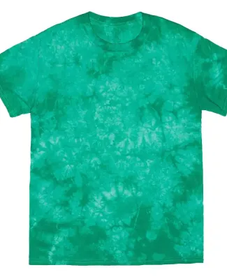 Dyenomite 200CR Crystal Tie Dyed T-Shirts in Emerald