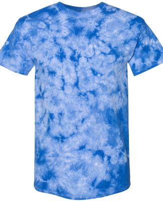 Dyenomite 200CR Crystal Tie Dyed T-Shirts in Royal