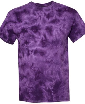 Dyenomite 200CR Crystal Tie Dyed T-Shirts in Purple