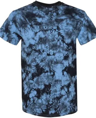 Dyenomite 20BCR Youth Crystal Tie Dye T-Shirt in Black/ columbia