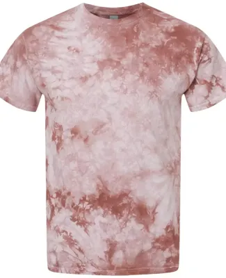 Dyenomite 20BCR Youth Crystal Tie Dye T-Shirt in Copper