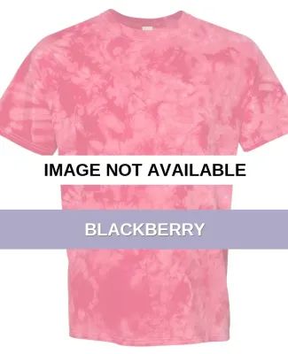 Dyenomite 20BCR Youth Crystal Tie Dye T-Shirt Blackberry