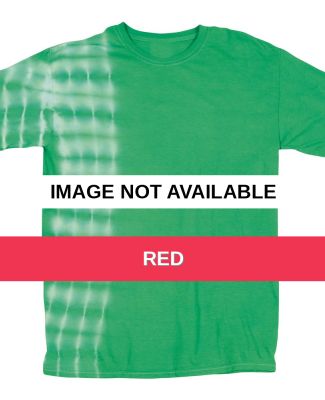 Dyenomite 20BFU Youth Fusion Tie Dye T-Shirt Red
