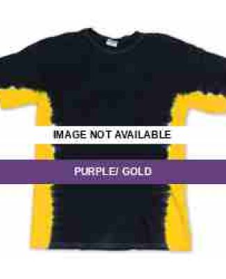 Dyenomite 200TB2 T-Bone Tie Dye T-Shirt Purple/ Gold