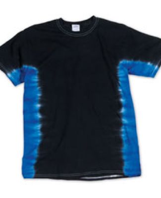 Dyenomite 200TB2 T-Bone Tie Dye T-Shirt Black/ Royal