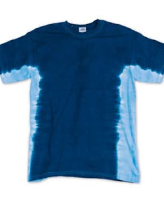 Dyenomite 200TB2 T-Bone Tie Dye T-Shirt Navy/ Columbia Blue