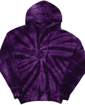 Dyenomite 854CY Cyclone Hooded Sweatshirt in Purple