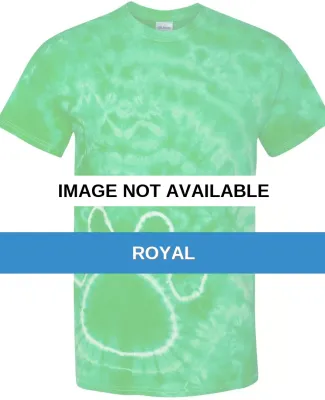 Dyenomite 200PR Pawprint Short Sleeve T-Shirt Royal