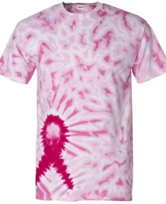 Dyenomite 200AR Awareness Ribbon T-Shirt in Pink
