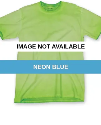 Dyenomite 450CPG Coldwater Pigment Tie Dye T-Shirt Neon Blue