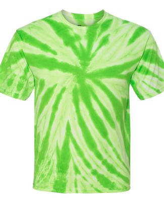 Dyenomite 600TT Tie-Dye Performance T-Shirt Lime